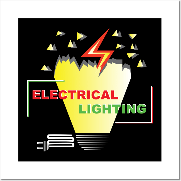 Electrical and lighting Wall Art by Khenyot